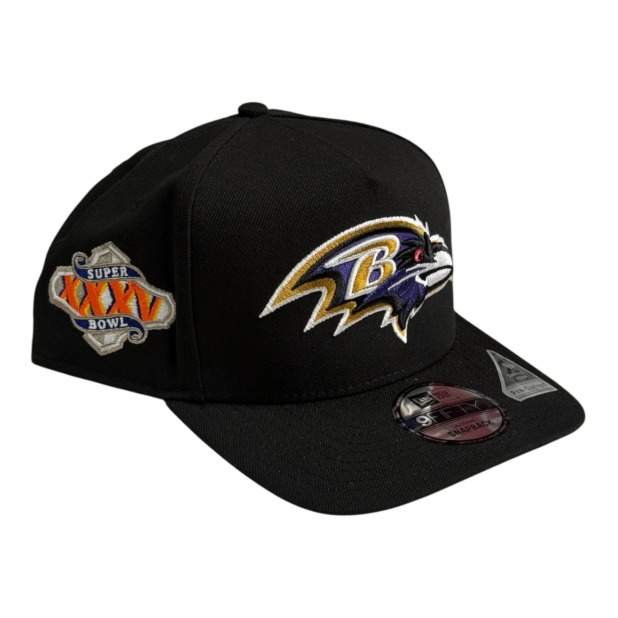 New Era 9Fifty A-Frame Snapback Baltimore Ravens Black (Superbowl XXV Patch)