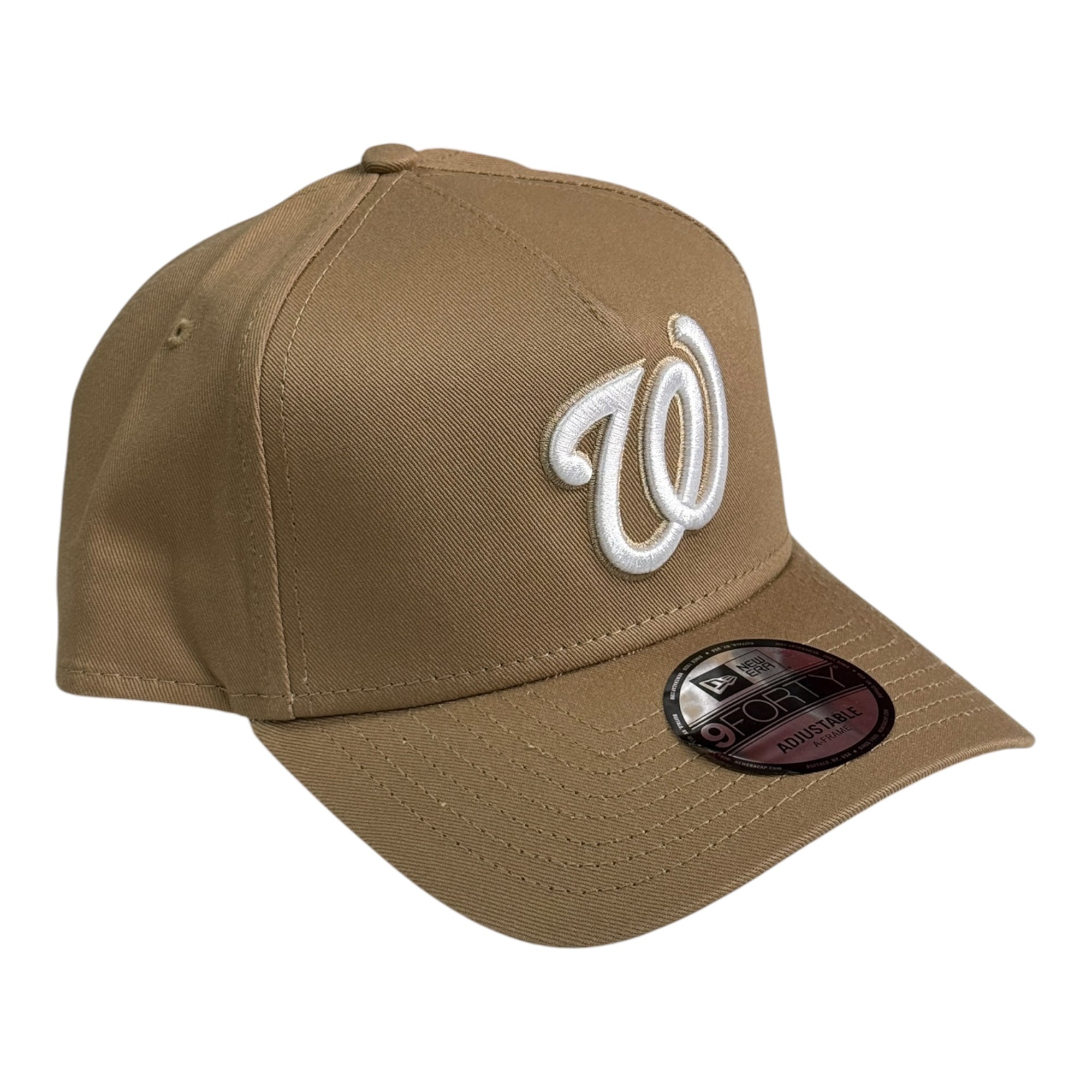 New Era 9Forty A-Frame Snapback Washington Nationals Khaki