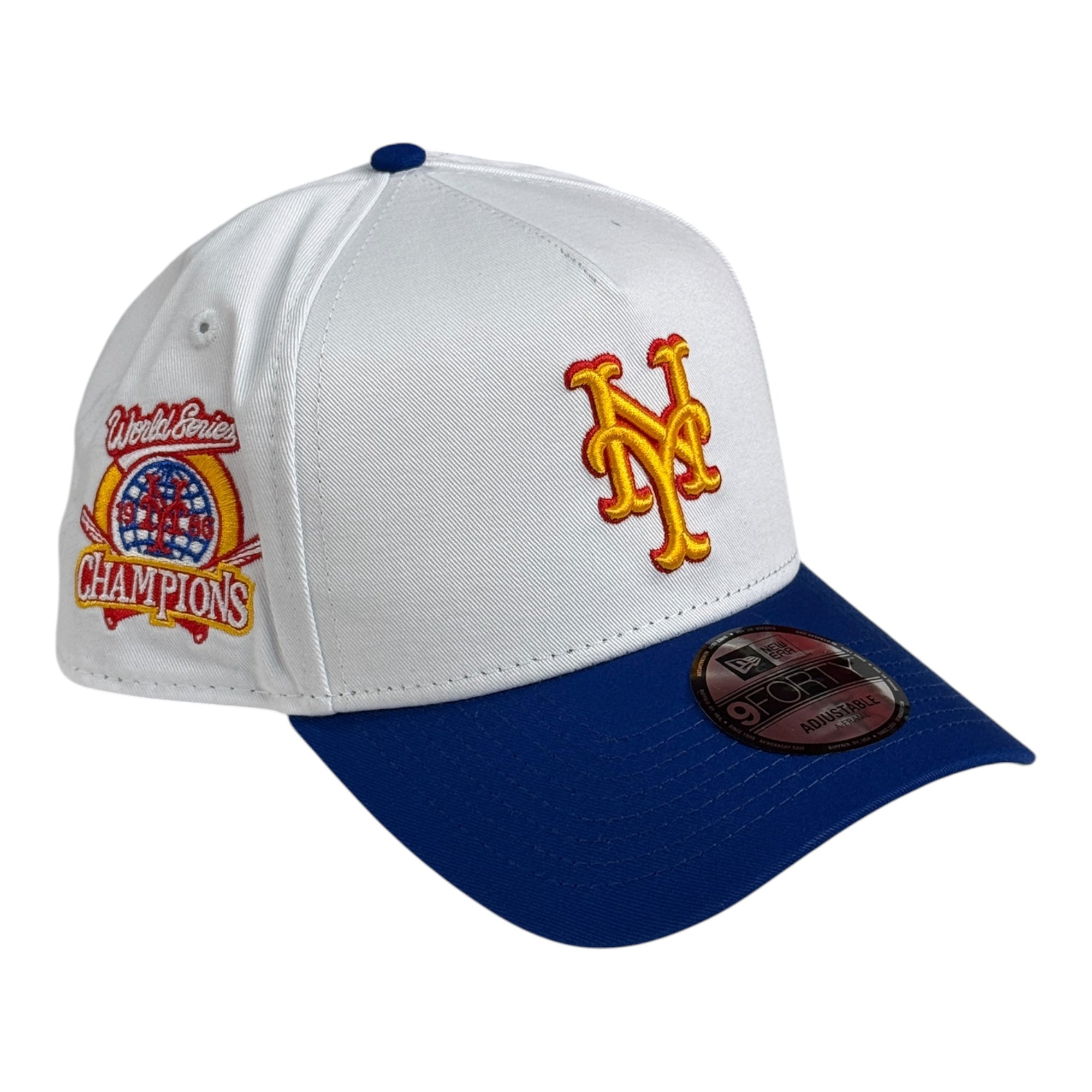 New Era 9Forty A-Frame Snapback New York Mets White/Blue