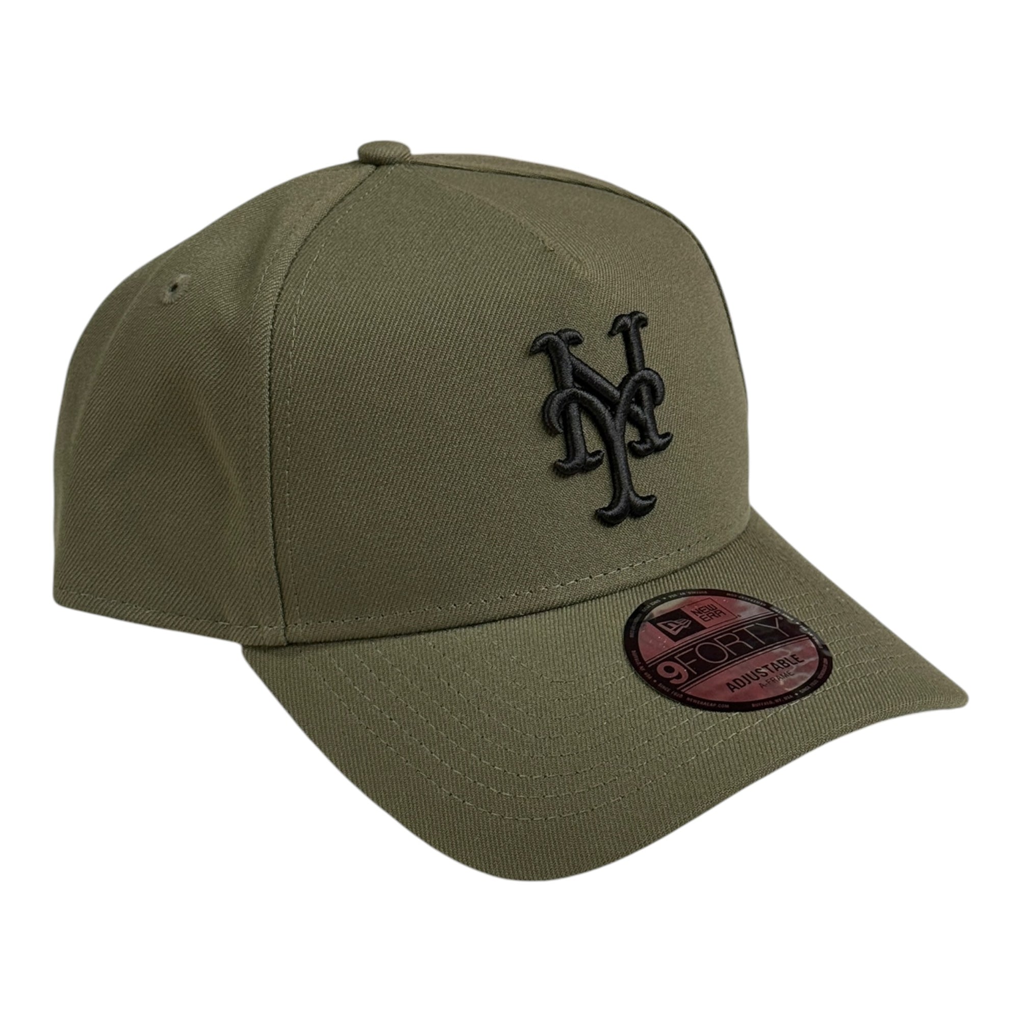 New Era 9Forty A-Frame Snapback New York Mets Olive