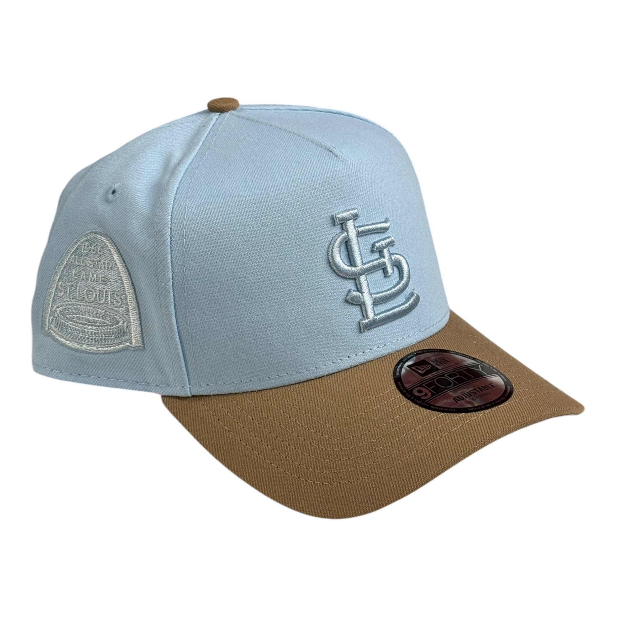 New Era 9Forty A-Frame Snapback St. Louis Cardinals Light Blue/Khaki