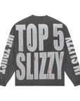 Godspeed Top 5 Slizzy LS T-Shirt Grey Wash