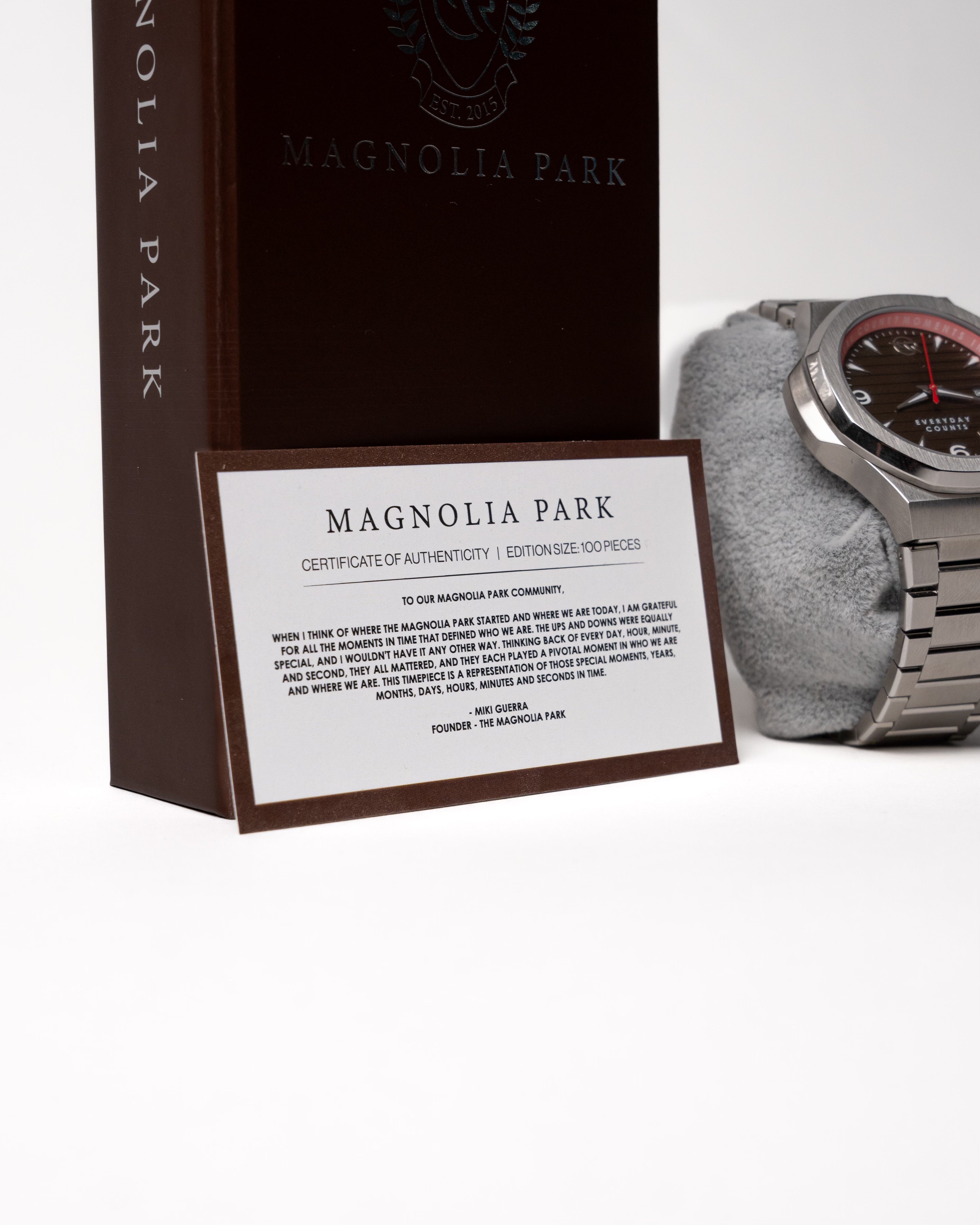 The Magnolia Park “Everyday Counts” Day Trip Watch