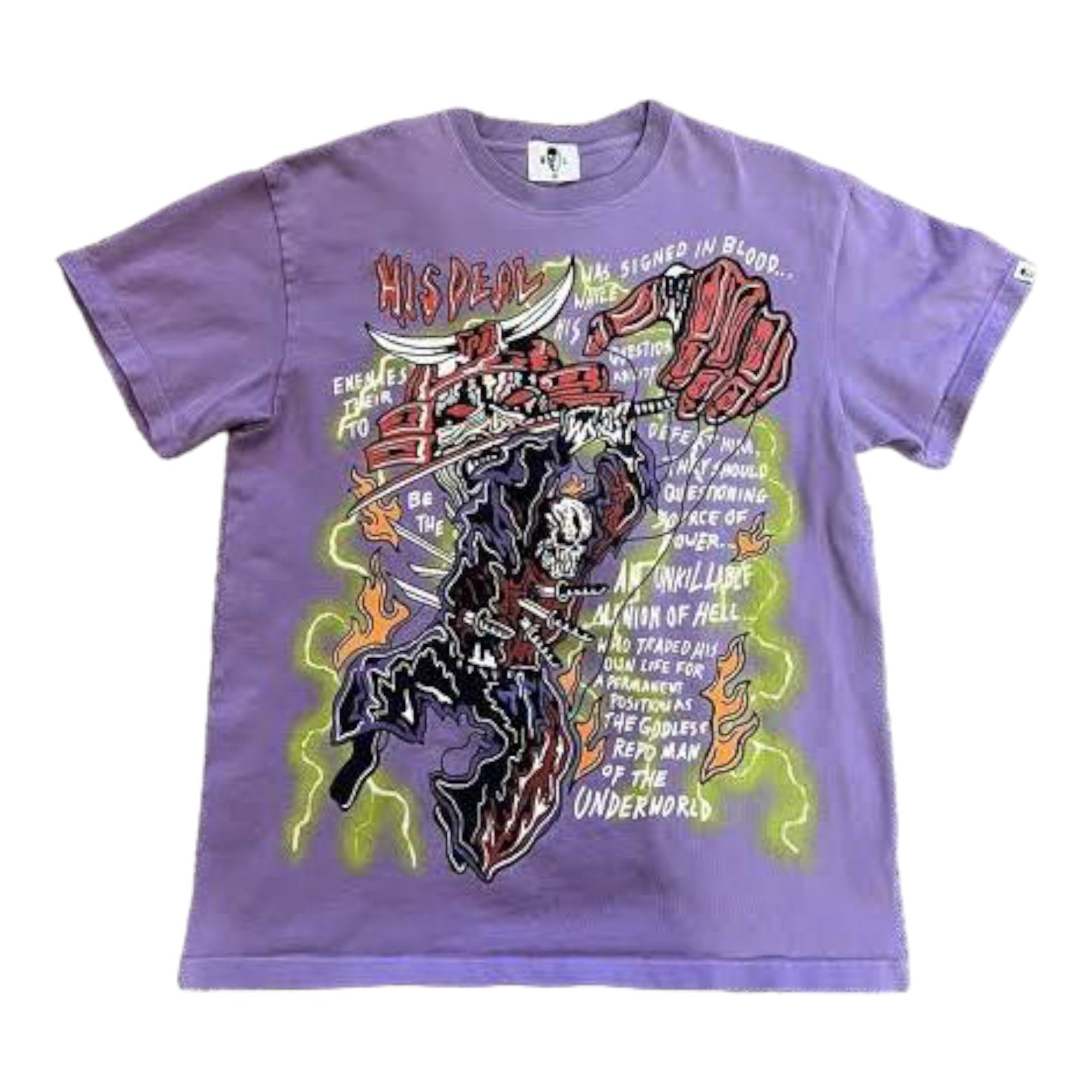 Warren Lotas The Deal T-Shirt (Orchid Mist)