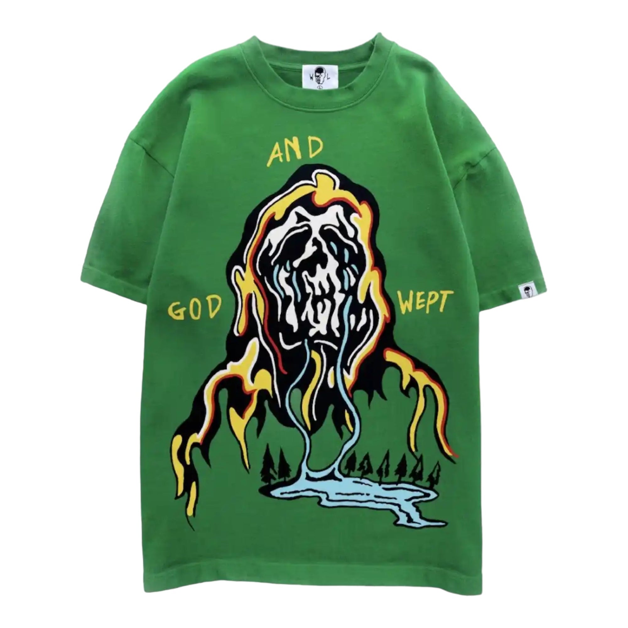 Warren Lotas And God Wept T-Shirt (Green)