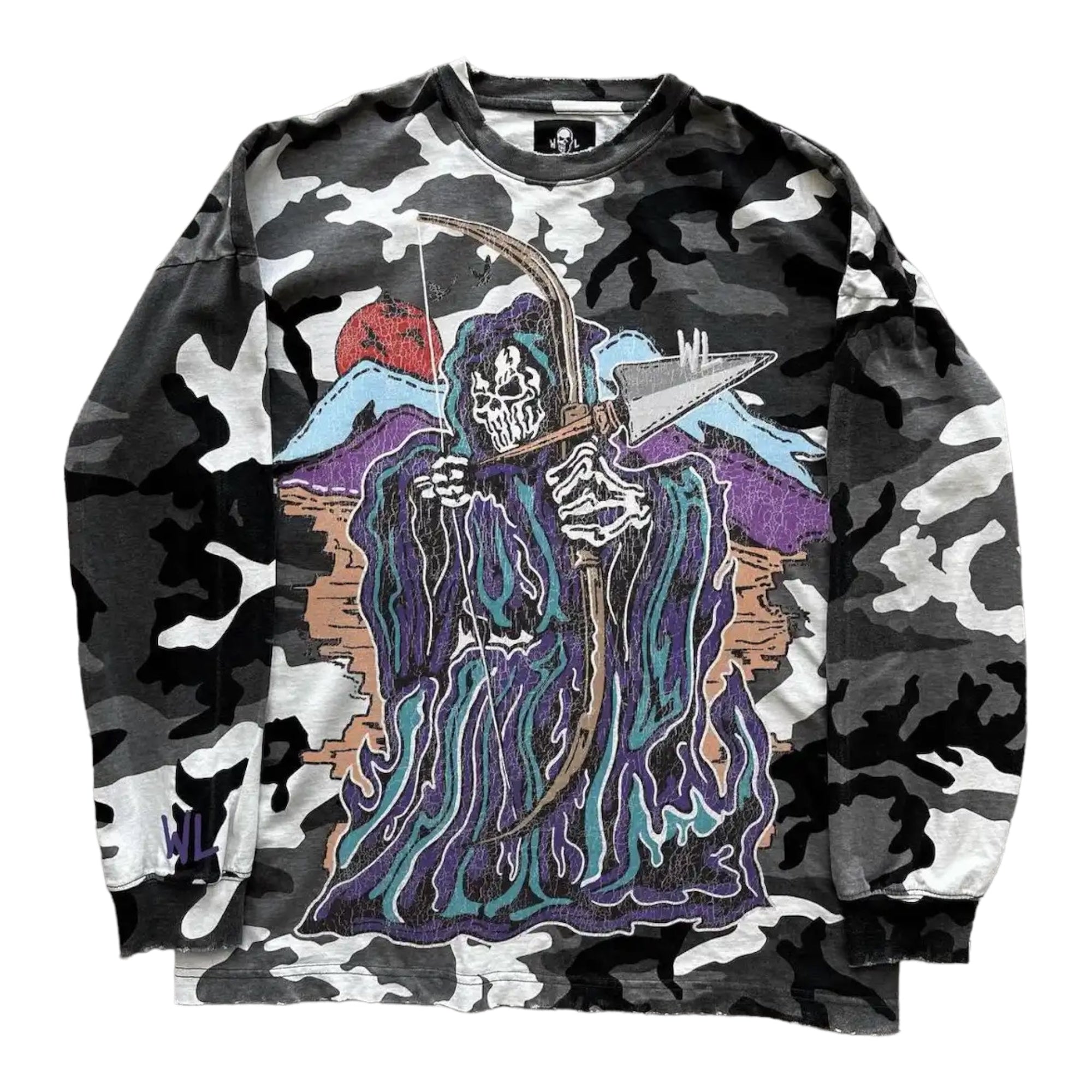 Warren Lotas Arrow Man Long Sleeve T-Shirt (Urban Camo)