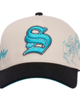 Sworn To Us Poetry A-Frame Snapback Tiffany
