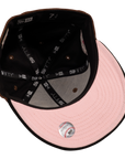 New Era 59Fifty Los Angeles Dodgers Pink Mocha Suede (50th Anniversary)