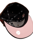 New Era 59Fifty New York Yankees Pink Mocha Suede