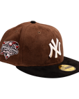 New Era 59Fifty New York Yankees Pink Mocha Suede