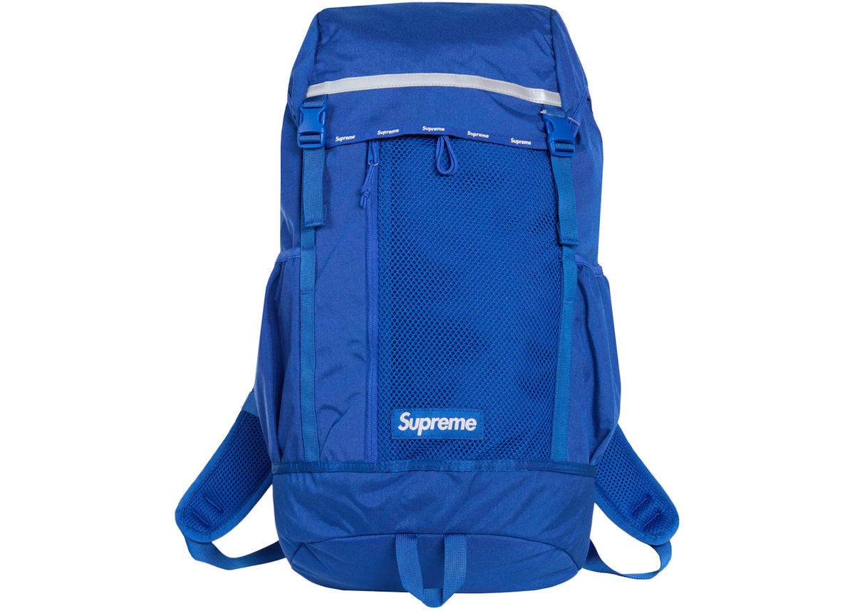 Supreme Logo Backpack (FW24) Blue – The Magnolia Park