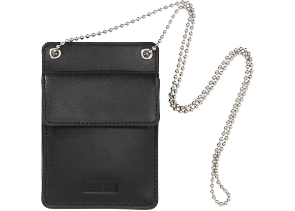 Supreme Leather ID Holder + Wallet Black – The Magnolia Park Supreme Leather ID Holder + Wallet Black – The Magnolia Park