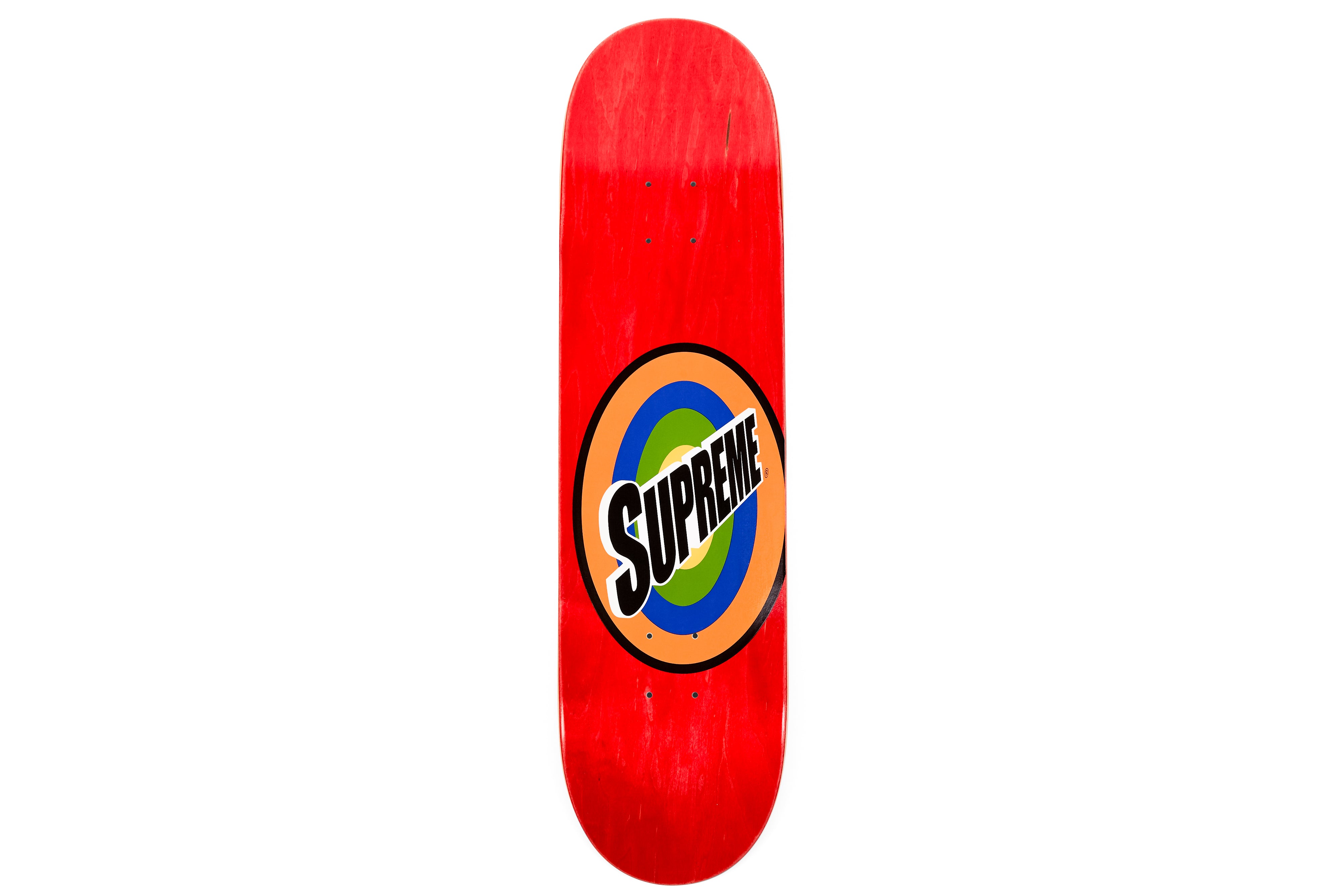 Supreme Spin Skateboard Deck Red