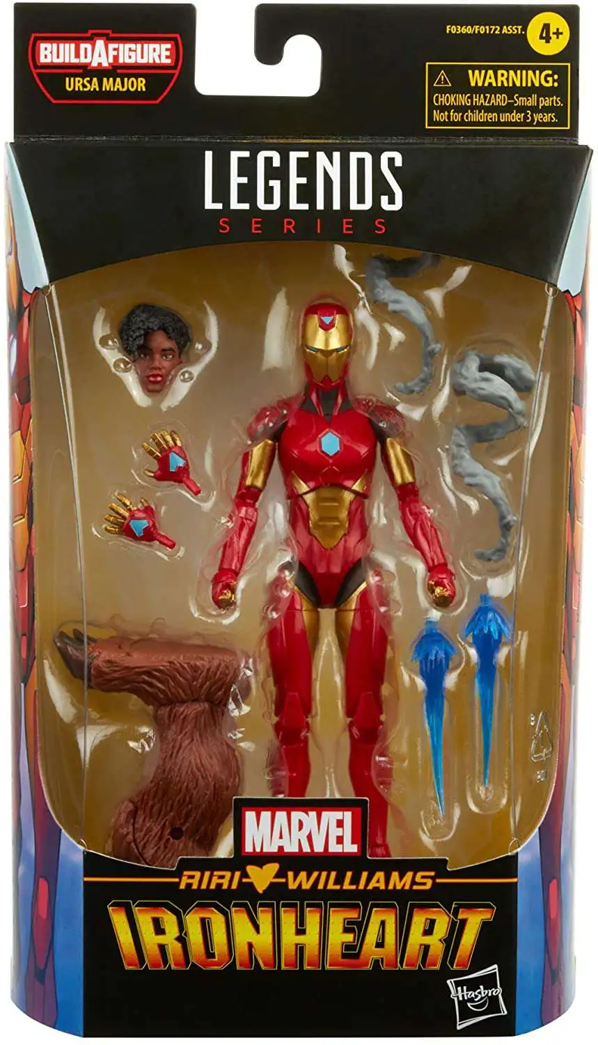 Marvel Legends Series Riri Williams Iron Heart Figure