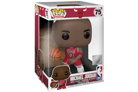 Funko Pop! Basketball Chicago Bulls Michael Jordan 10 Inch Figure 