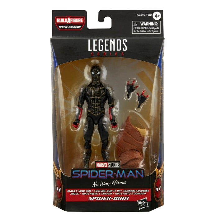 Marvel Legends Series Spider-Man No Way Home (Spider-Man Black Suit) Figure