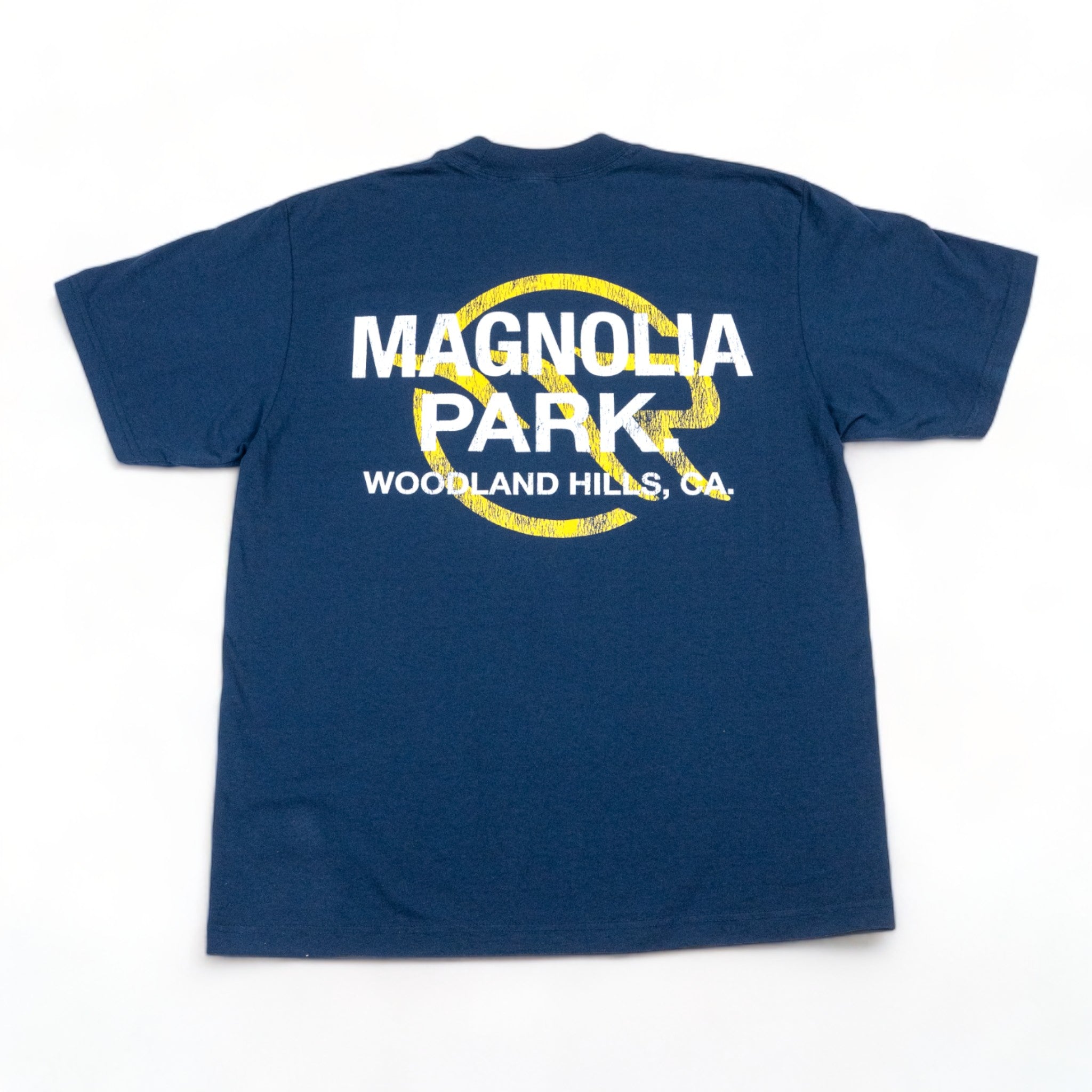 The Magnolia Park MAG Department Tee Navy