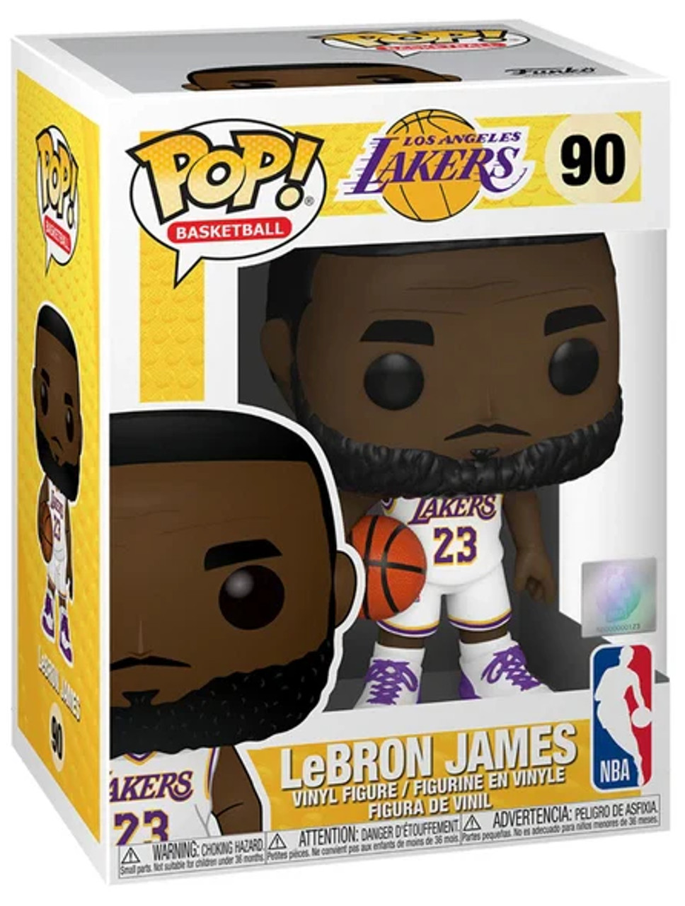 Funko Pop! Basketball Los Angeles Lakers LeBron James Figure 