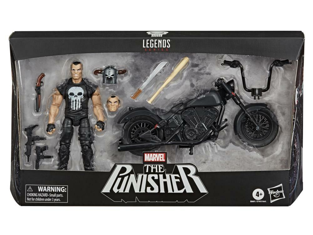 Marvel Legends Series The Punisher w/ Motorcycle Figure