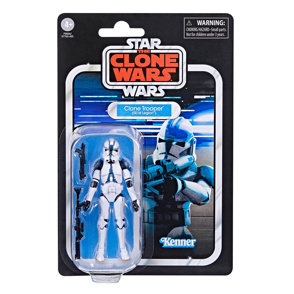 Star Wars The Clone Wars Clone Trooper (501st Legion) Vintage Collection Figure