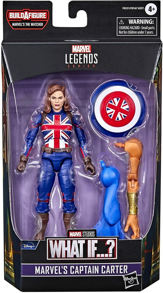 Marvel Legends Series What If...? Marvel's Captain Carter Figure