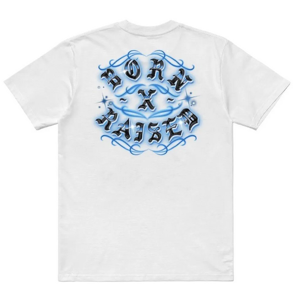Born X Raised Airbrushed Rocker S/S Tee White – The Magnolia