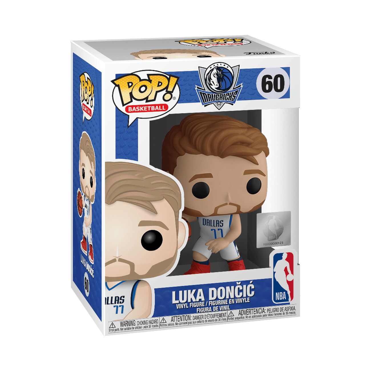 Funko Pop! Basketball Dallas Mavericks Luka Doncic Figure 