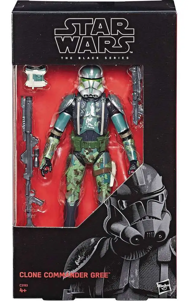 Star Wars The Black Series Clone Commander Gree Figure