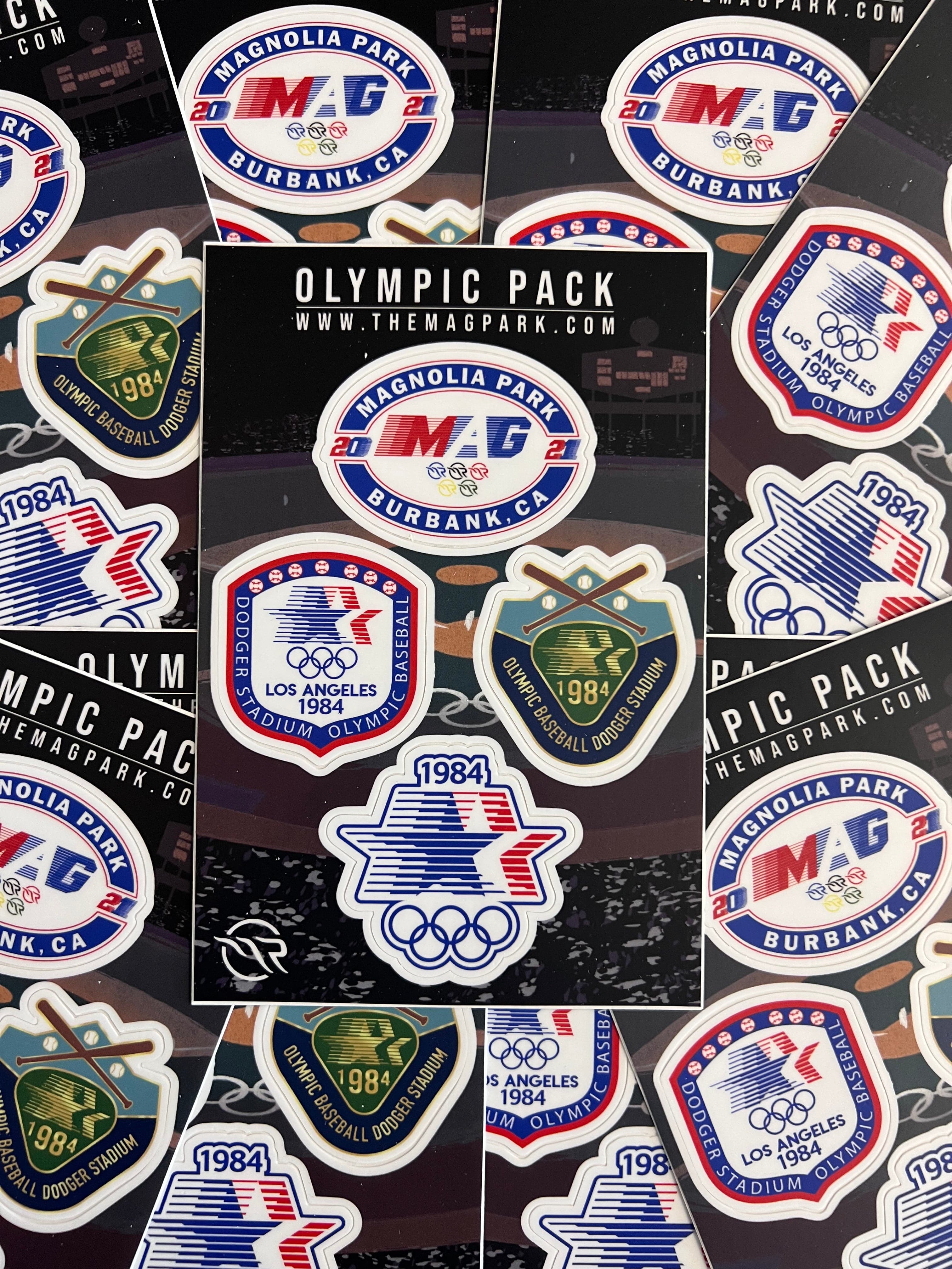 The Magnolia Park Olympic Sticker Pack