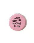 ANTI SOCIAL SOCIAL CLUB - MAKE UP MIRROR (PINK) - The Magnolia Park