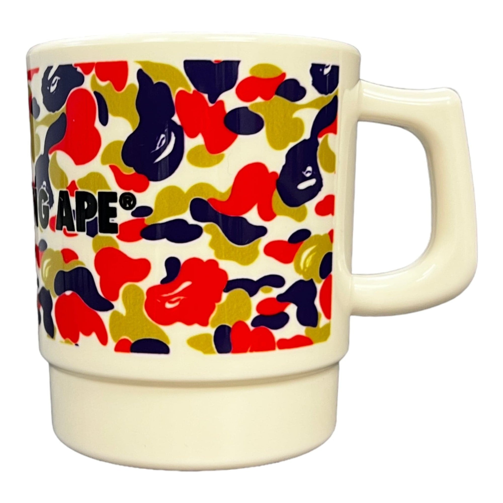 BAPE - CAMO PLASTIC MUG (GREEN/RED/BLUE) - The Magnolia Park