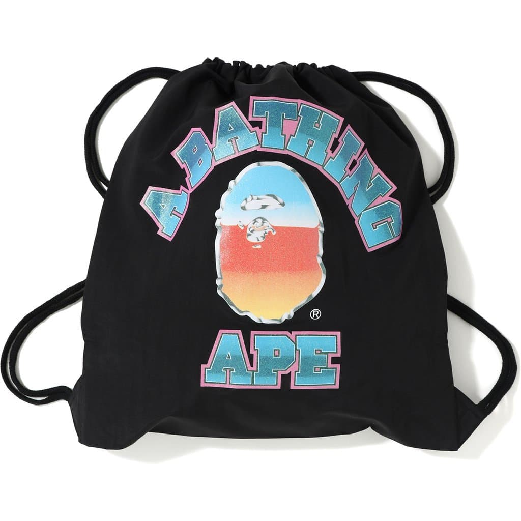 Bape Glitter College Knapsack Black – The Magnolia Park