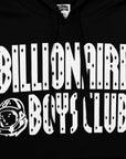 BILLIONAIRE BOYS CLUB - BB STRAIGHT FONT HOODIE (BLACK) - The Magnolia Park