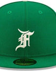 FEAR OF GOD ESSENTIALS NEW ERA 59FIFTY FITTED HAT (FW21) - KELLY GREEN - The Magnolia Park