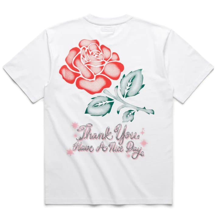 MARKET - THANK YOU ROSE TEE (WHITE) - The Magnolia Park