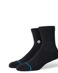 STANCE - ICON QUARTER - BLACK - The Magnolia Park