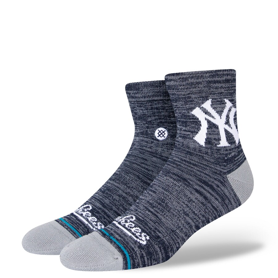 Stance Yankees Twist QTR Socks Navy